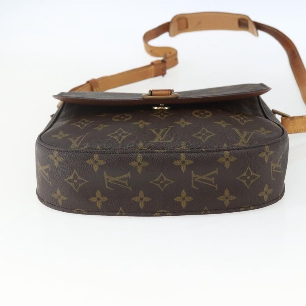 Authentic LOUIS VUITTON Monogram Saint Cloud GM Shoulder Bag M51242 LV - Picture 12 of 16